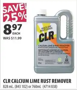 Co-op CLR calcium lime rust remover offer