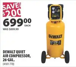 Co-op DeWalt quiet air compressor offer