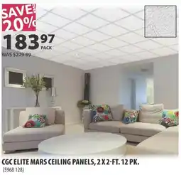 Co-op Cgc elite mars ceiling panels offer