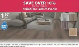 Co-op Ninjaxtra 5-mm spc plank offer