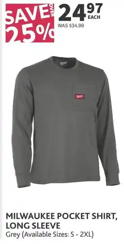 Co-op Milwaukee pocket shirt, long sleeve offer