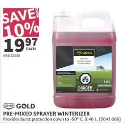 Co-op Co-op Gold Pre-mixed Sprayer Winterizer offer