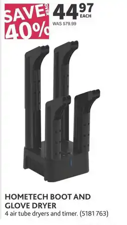 Co-op Hometech boot and glove dryer offer