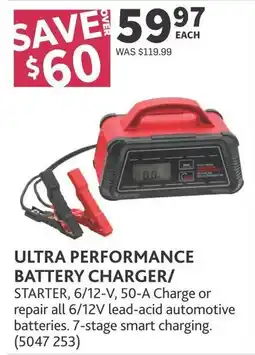Co-op Ultra performance battery charger/starter offer