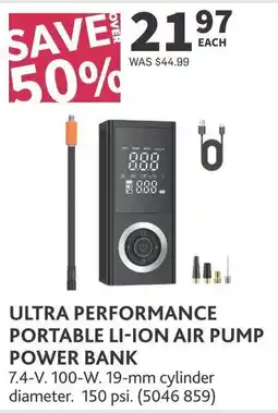 Co-op Ultra performance portable li-ion air pump power bank offer