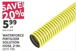 Co-op Waterforce fertilizer solution hose offer