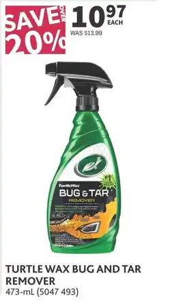 Co-op Turtle wax bug and tar remover offer