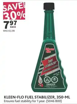 Co-op Kleen-flo fuel stabilizer offer
