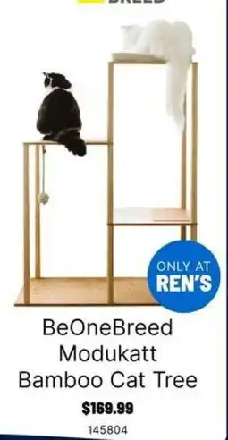 Ren’s Pets Depot BeOneBreed Modukatt Bamboo Cat Tree offer