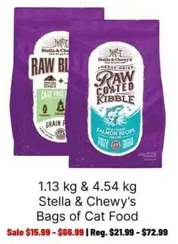Ren’s Pets Depot Stella & Chewy's Bags of Cat Food offer