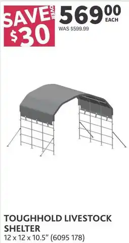 Co-op Toughhold livestock shelter offer
