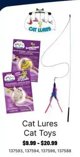 Ren’s Pets Depot Cat Lures Cat Toys offer