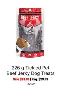 Ren’s Pets Depot Tickled Pet Beef Jerky Dog Treats offer