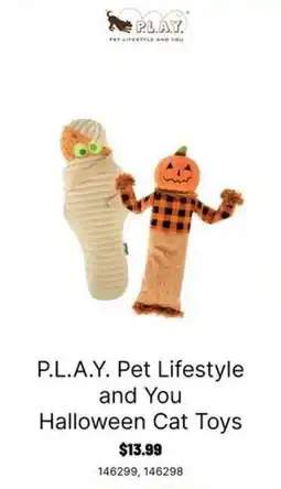 Ren’s Pets Depot P.L.A.Y. Halloween Cat Toys offer