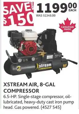 Co-op Xstream air 8-gal compressor offer