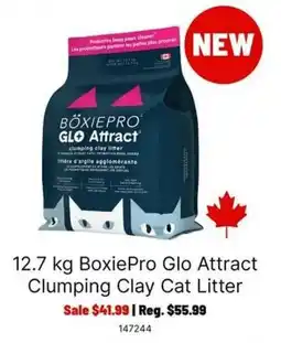 Ren’s Pets Depot BoxiePro Glo Attract Clumping Clay Cat Litter offer