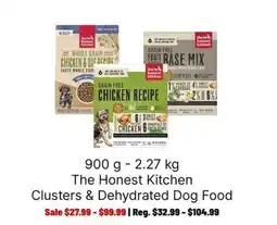 Ren’s Pets Depot The Honest Kitchen Clusters & Dehydrated Dog Food offer