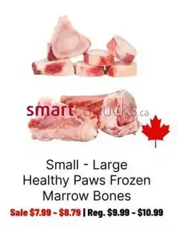 Ren’s Pets Depot Healthy Paws Frozen Marrow Bones offer