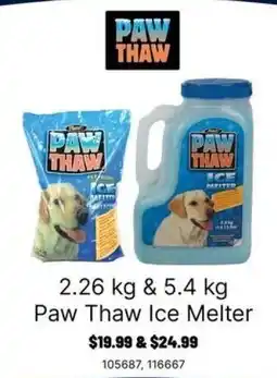 Ren’s Pets Depot Paw Thaw Ice Melt offer
