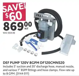 Co-op Fill-Rite def pump 120v 8gpm df120cmn520 offer