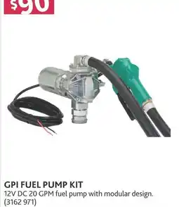 Co-op Gpi fuel pump kit offer