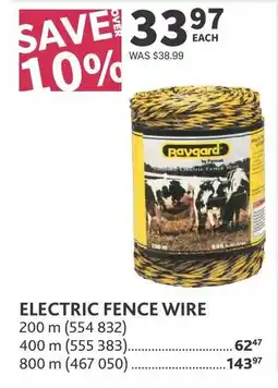 Co-op Ravgard electric fence wire offer