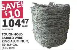 Co-op Toughhold barbed wire zinc-aluminum offer