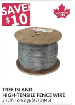 Co-op Tree Island High-tensile fence wire offer