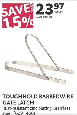 Co-op Toughhold barbedwire gate latch offer