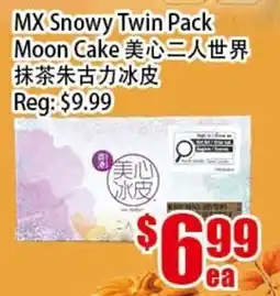 Food Depot Supermarket MX Snowy Twin Pack Moon Cake offer