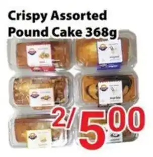 Crispy Assorted Pound Cake