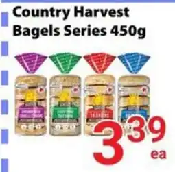 Nations Fresh Foods Country Harvest Bagels Series offer