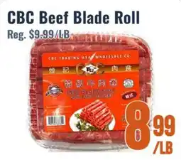 United Supermarket CBC Beef Blade Roll offer