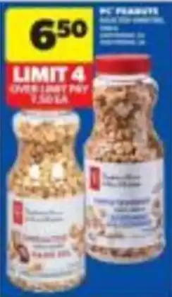 Wholesale Club pc peanuts offer