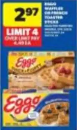 Wholesale Club Eggo waffles offer