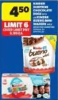Wholesale Club Nestle bueno mini wafer offer