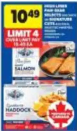 Wholesale Club Freshliner salmon offer