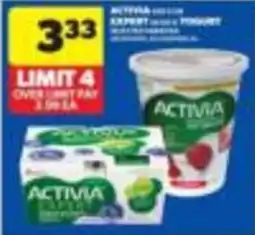 Wholesale Club Activia expert offer