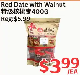 Farm Fresh Supermarket Red Date with Walnut offer