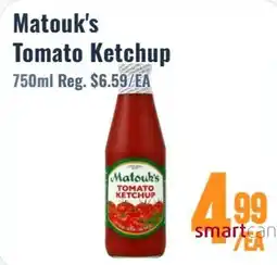 United Supermarket Matouk's tomato ketchup offer