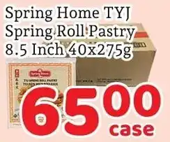 Fresh Value Spring Home TYJ Spring Roll Pastry offer