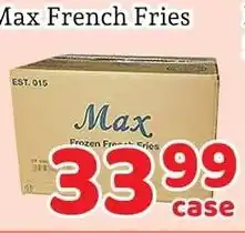 Fresh Value Max French Fries offer