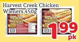 Fresh Value Harvest Creek Chicken Wieners offer