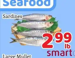 Fresh Value Seafood Sardines Large Mullet offer