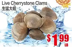 Fusion Supermarket Live Cherrystone Clams offer