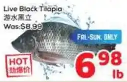 Foody Mart Live Black Tilapia offer