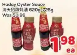 Foody Mart Haday Oyster Sauce offer