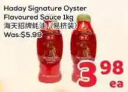 Foody Mart Haday Signature Oyster Flavoured Sauce offer