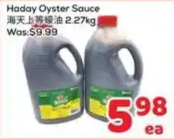 Foody Mart Haday Oyster Sauce offer