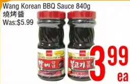 Fresh Value Wang korean bbq sauce offer